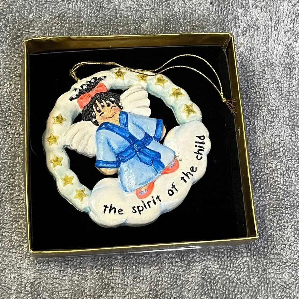 Hestia Christmas Ornament, 2001 Marblehead Massachusetts the Spirit Of The Child